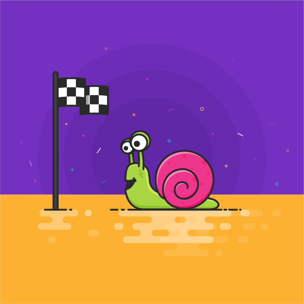 Day 100: The Snail