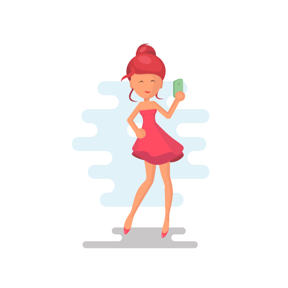 Day 28: Selfi Girl