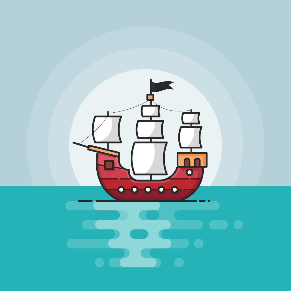 Day 99: Pirate Boat